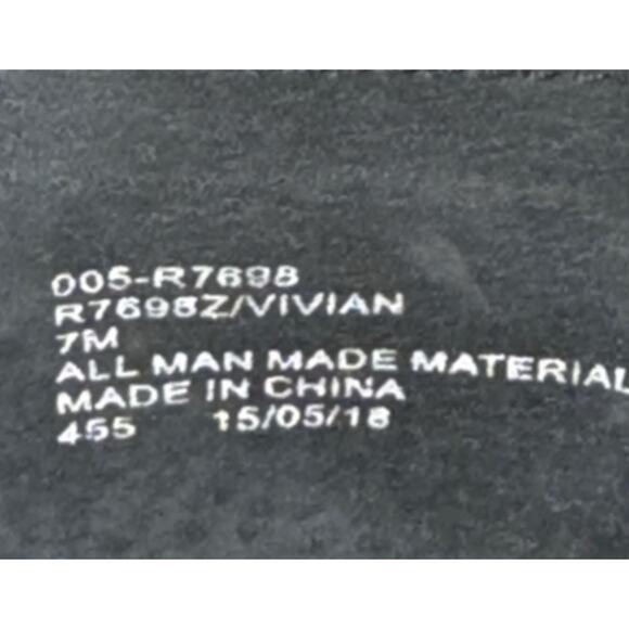 Rialto Black Mary Jane Wedge Shoes Whimsy Goth Preppy Comfort Arch Support 7M - Picture 9 of 9